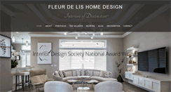 Desktop Screenshot of fleurdelishomedesign.com